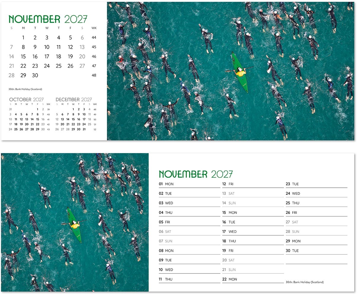 A Touch of Colour Desk Calendar