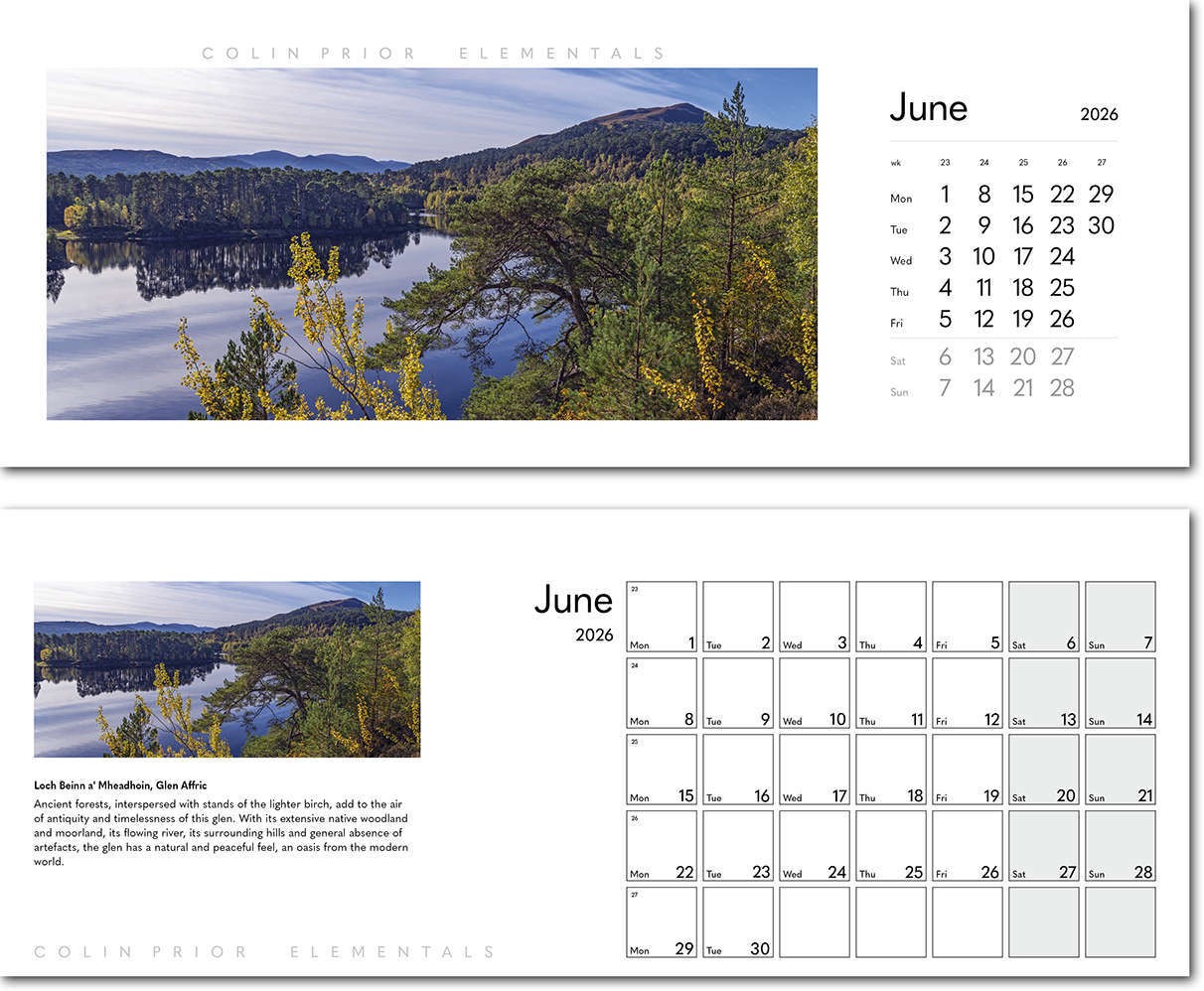 Colin Prior Task Station Desk Calendar