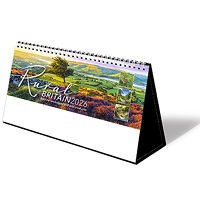 Rural Britain Premium Lined Easel Desk Calendar