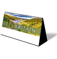 Wild Britain Premium Lined Easel Desk Calendar