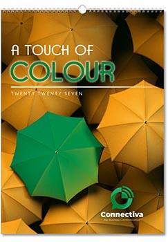 A Touch of Colour Wall Calendar