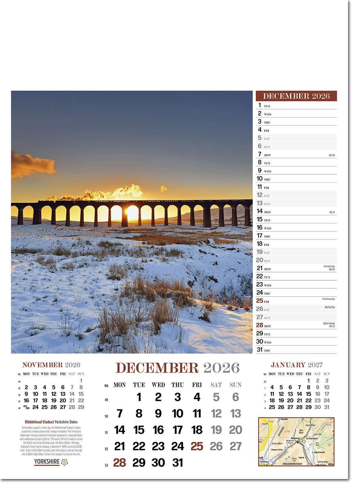 Yorkshire Calendar