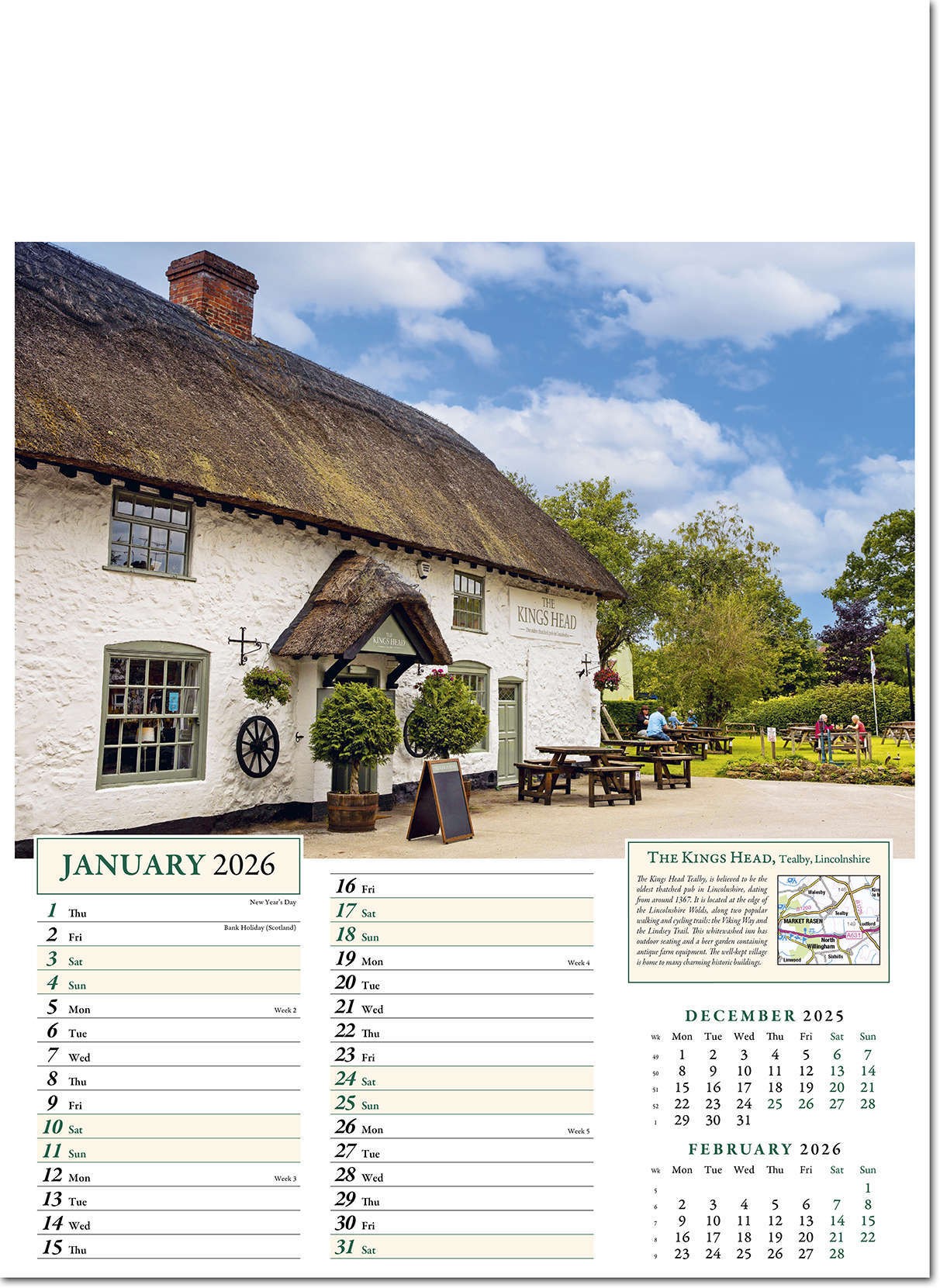 Olde Worlde Inns Calendar