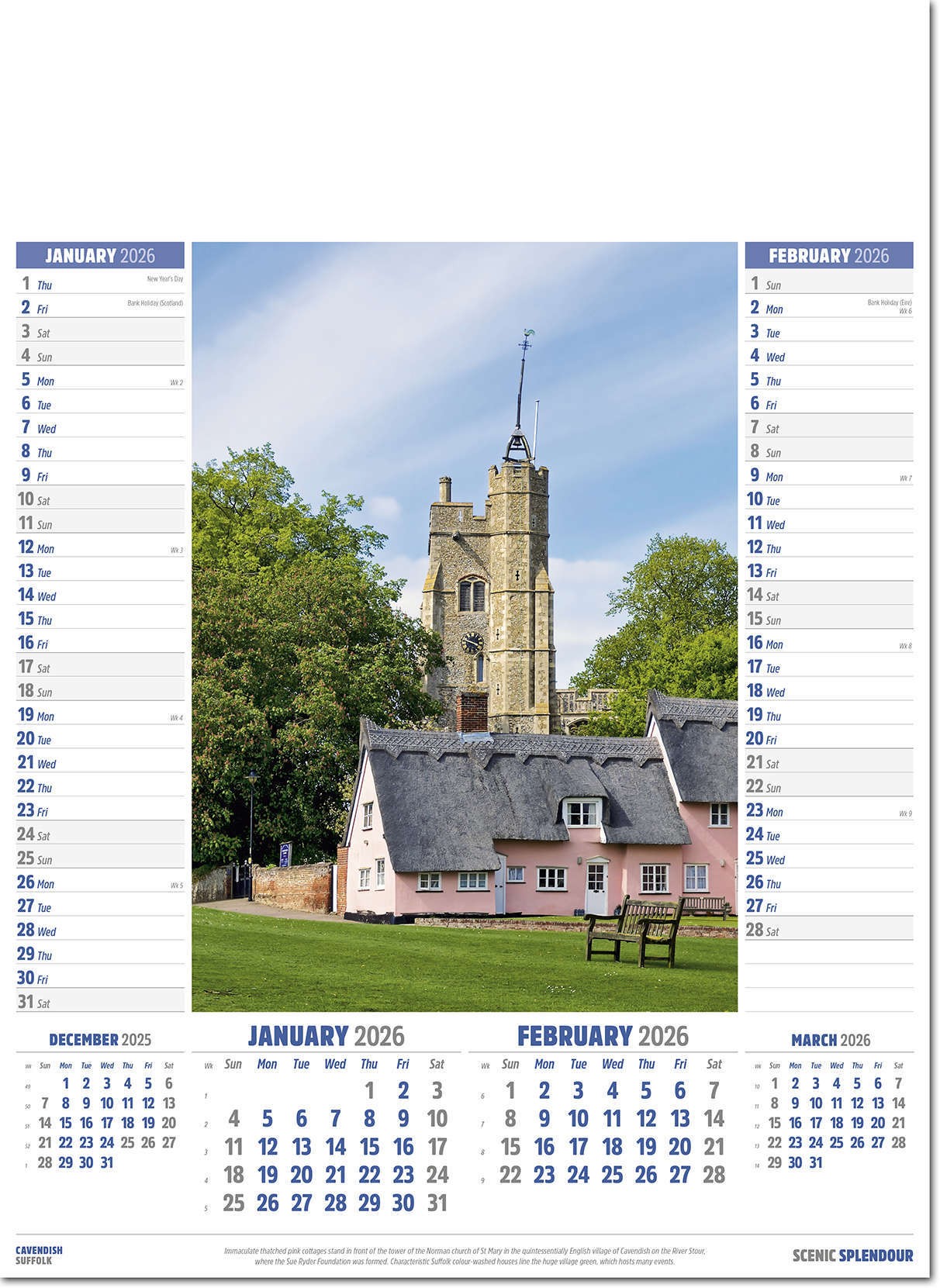 Scenic Splendour Calendar